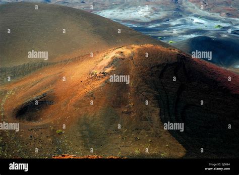 Ascension, Ascension Island, volcano, mountain, sisters peak, lava ...