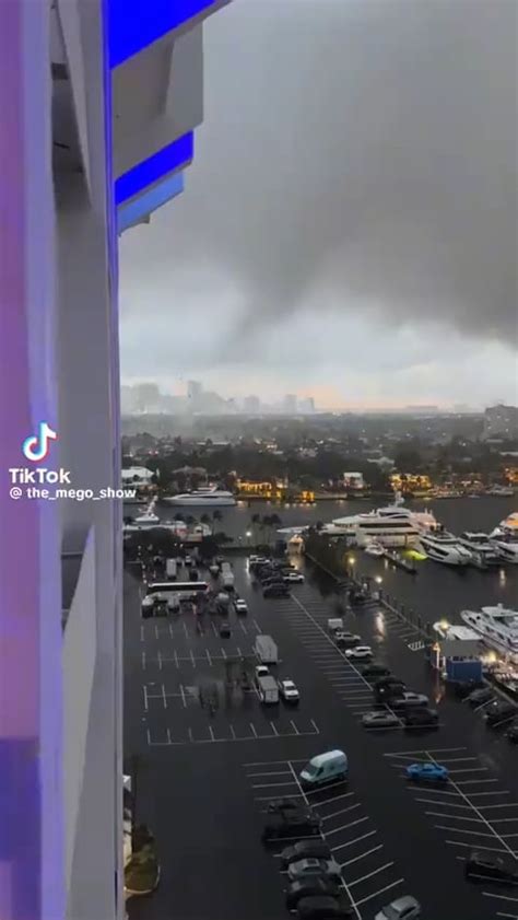 Tornado in Fort Lauderdale, FL yesterday : r/tornado