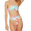 L Space Fiesta Palm Ribbed Frenchi Bikini Bottom Women S