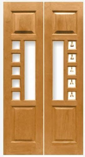 All Designer Handmade Termite Resistant Double Panel Teak Wood Doors