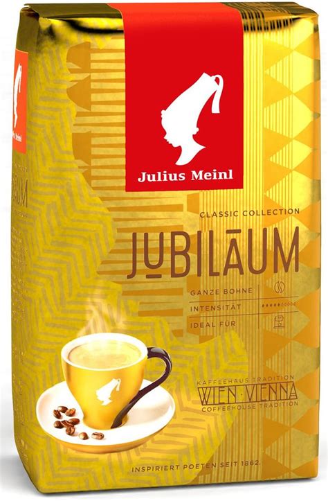 Кофе в зернах Julius Meinl Jubilaum Юбилейный арабика робуста 500 г