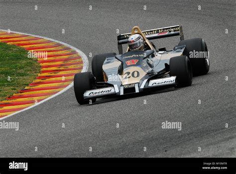 Mugello Am 1 April 2007 Unbekannte Laufen Auf Klassische F1 Wagen