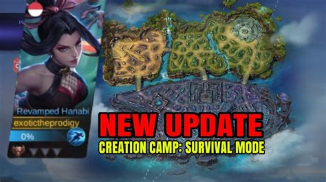 Revamped Hanabi New Update Map Entrance Survival Mode Mobile