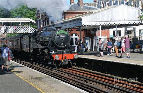 Black Five steam locomotive Photograph by David Fowler - Pixels