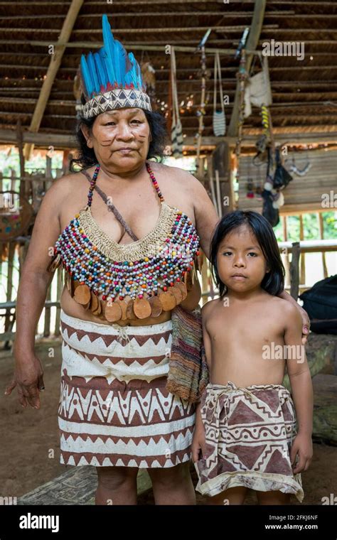 Indigenous Bora Tribe of the Peruvian Amazon Stock Photo - Alamy