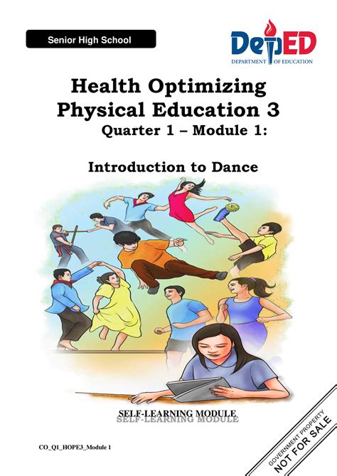 PEH3 Module 1 Introduction To Dance Health Optimizing Physical