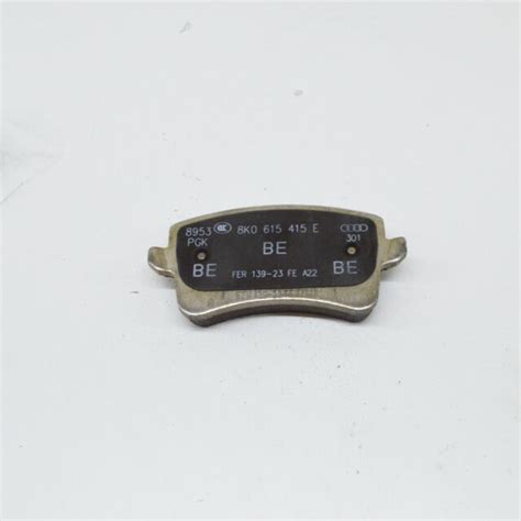 AUDI A4 A5 Q5 Quattro Rear Brake Pads Set 300X12MM Discs - 8K0698451A ...