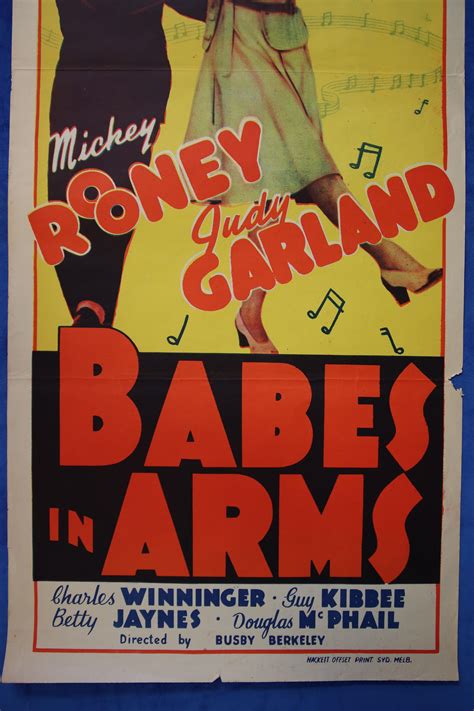 Lot Babes In Arms Mgm Starring Mickey Rooney Judy Garland