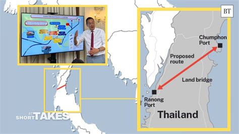 Will Thailands 100 Km Land Bridge Threaten Singapore And Malaysia