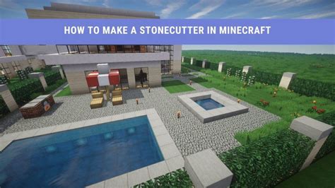 How To Make A Stonecutter In Minecraft