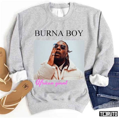 Burna Boy African Giant Unisex Sweatshirt - Teeruto