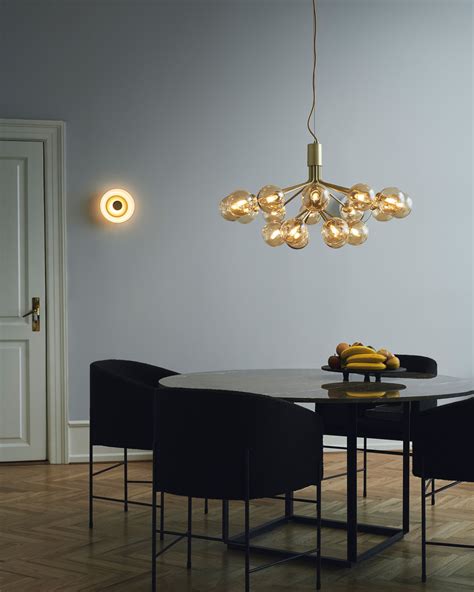 Apiales Brushed Brass Gold Pendant Lamp By Nuura