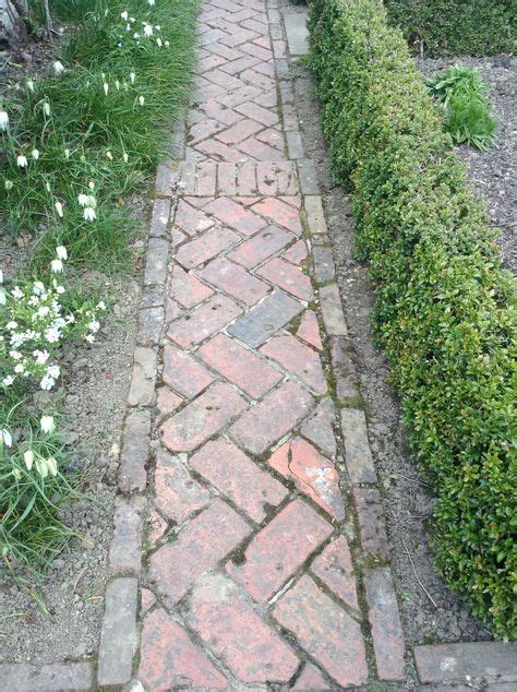 Herringbone Brick Path At Sissinghurst Garden Inspiration Brick