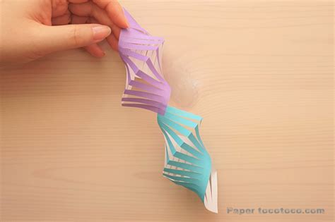 折り紙七夕飾り貝かざりの折り方簡単！おしゃれな立体巻貝 おりがみレシピのpaper Tocotoco