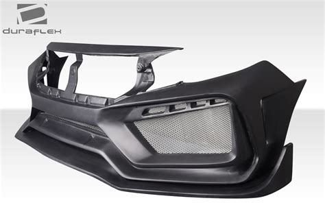 Honda Civic Dr Duraflex Rbt Widebody Look Front Bumper Piece