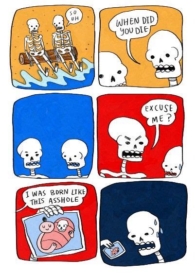 Pin by Popcorn Horror on Indie Horror Comics | Funny comics, Bones ...