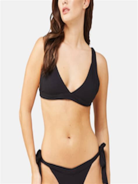 Buy SECRETS BY ZEROKAATA Stretchable Ribbed Swim Bikini Set Swimwear For Women 25148146 Myntra