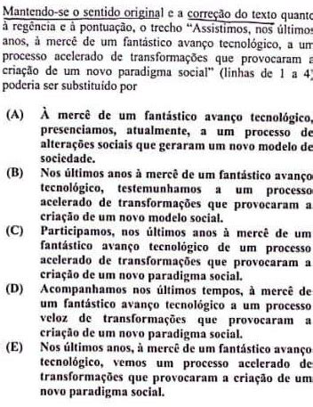 Gabarito Extraoficial Pm Pa Portugu S Dire O Concursos