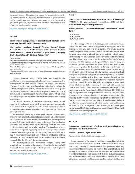 PDF Integrated Continuous Refolding And Precipitation Of Proteins In