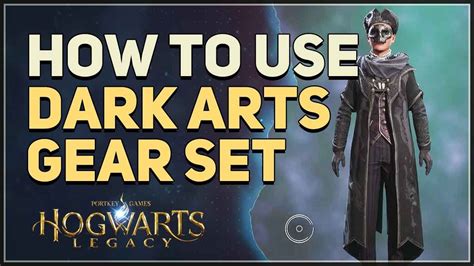 How To Use Dark Arts Cosmetic Set Hogwarts Legacy Youtube