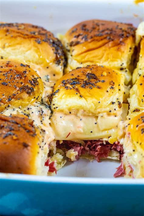 Baked Reuben Sliders Spicy Southern Kitchen