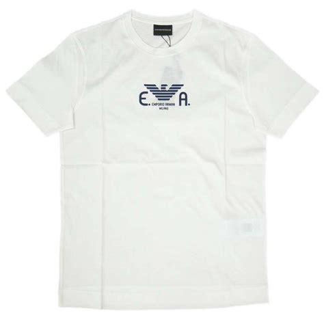 【楽天市場】emporio Armani エンポリオ アルマーニ クルーネック Tシャツ 3l1tfk 1jsaz メンズ ホワイト：tre