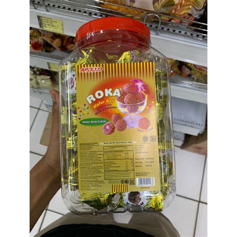 Jual Apollo Roka Wafer Ball Toples Gr Shopee Indonesia