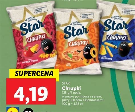 Promocja Chrupki Pizza Star W Lidl