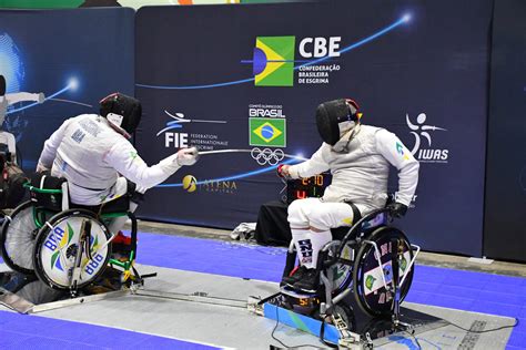 Jovane Guissone é campeão brasileiro de esgrima em cadeira de rodas