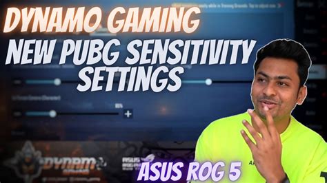 Dynamo Pubg Mobile Pro Sensitivity Asus Rog 5 Tapatap Highlights Youtube