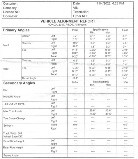 Alignment Worth It Or Not Honda Pilot Honda Pilot Forums