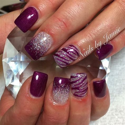 40 Dark Purple Nails To Inspire Your Next Manicure Purple Nail