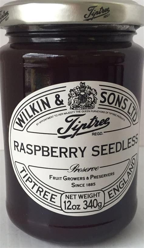 Tiptree Raspberry Seedless Preserve 12oz Jolly Grub