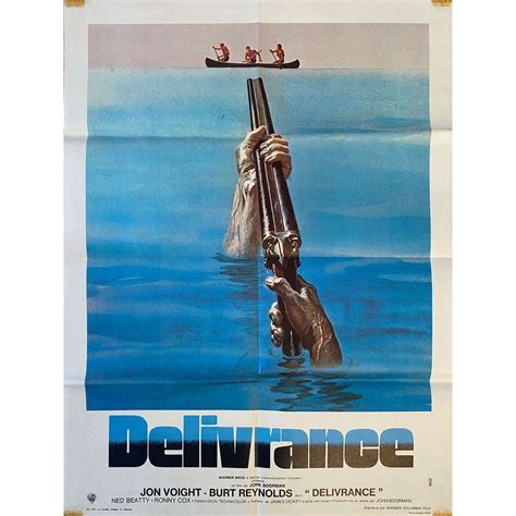 DELIVERANCE French Movie Poster - 23x32 in. - 1972