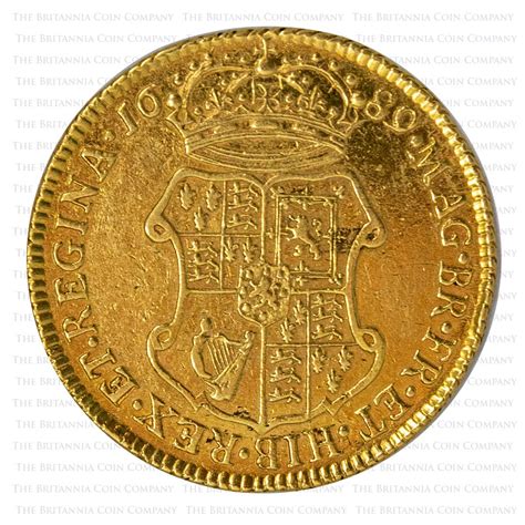 William And Mary Gold Full Guinea 1689