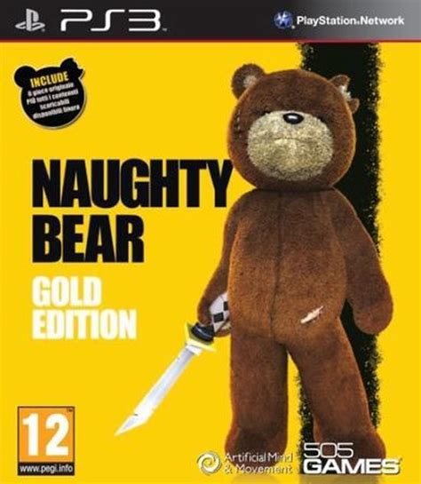 Naughty Bear Gold Edition Games