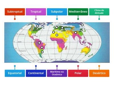 Geografia Tipos De Climas Do Mundo Recursos De Ensino