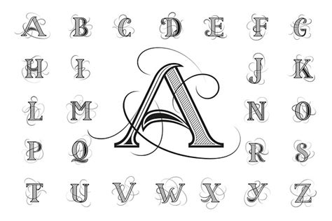 Folk Art Alphabet Pre Designed Vector Graphics Creative Market