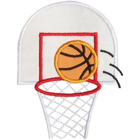 Basketballhoopappliqueby Applique Designs