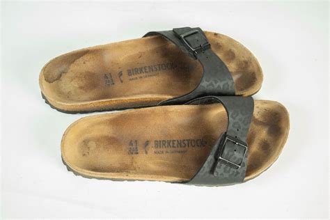 Birkenstock Unisex Madrid Relax Birko Flor Black Leopard Sandals 41 265 L10 M8 Ebay