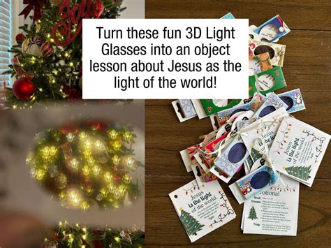 Christmas Eve Children’s Message + Light Glasses Object Lesson & Gift – Deeper KidMin