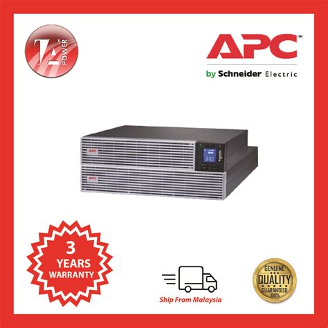 NEW APC Easy UPS On Line 3kVA Lithium Ion Rack Tower 4U 230V 6