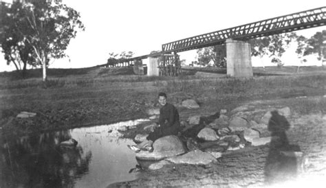 Bp617 Mitchell Railway Bridge Across Maranoa River 1937 Bp617 Ehive