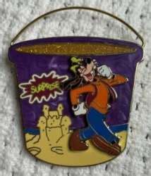 61393 - Goofy - Surprise - Beach Bucket 2006 - Walt Disney World Disney Pin