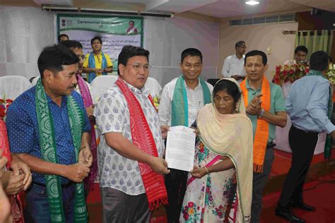 Welcome To Bodoland Territorial Region Portal