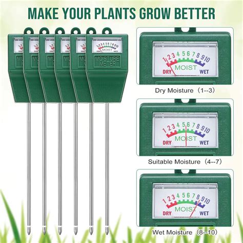 Professioanl Soil Moisture Meter Indoor Outdoor Plants Hydrometer For