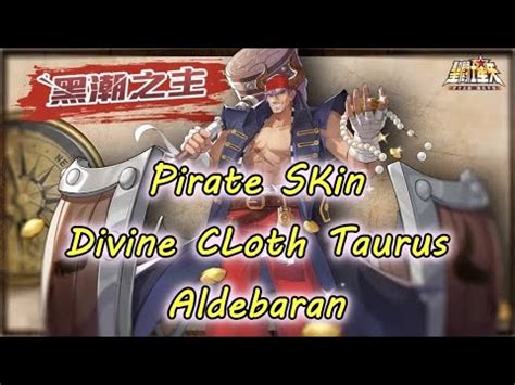 Saint Seiya Awakening Divine Cloth Taurus Aldebaran Pirate Skin 18