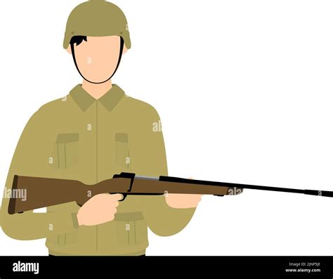 Uniformes Gewehr Stock Vektorgrafiken Kaufen Alamy