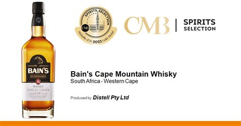 Bains Cape Mountain Whisky • Spirits Selection