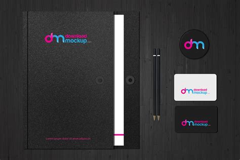 Stationery Logo Mockup PSD | Download Mockup